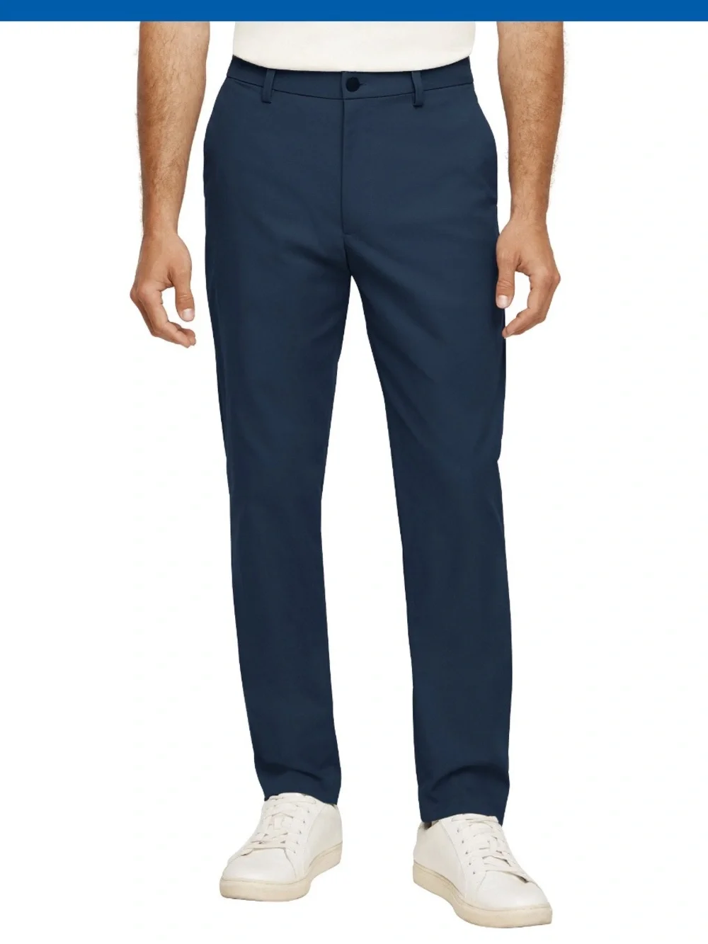 Banana Republic Commuter Flex Pant - Navy Blue
